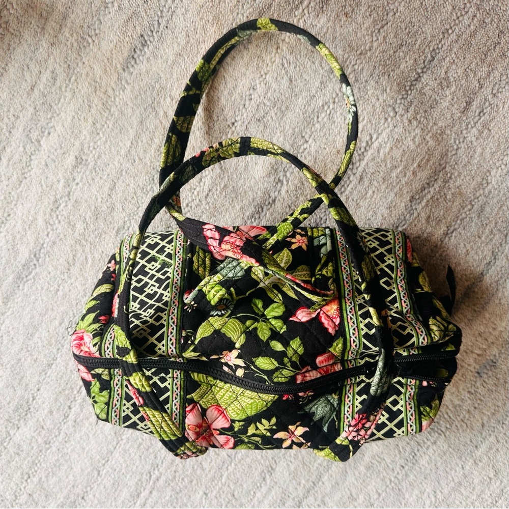 Vera Bradley Retired Botanica Small Duffel Bag - Picture 5 of 7
